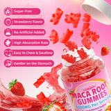 XIAAN Maca Root Gummies back view with ingredients list