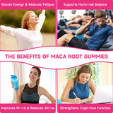 XIAAN Maca Root Gummies side view, showing gummy texture