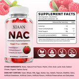 XIAAN NAC Gummies packaging with 60 gummies