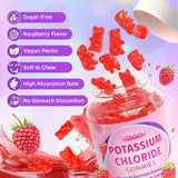 XIAAN Potassium Gummies vegan and gluten-free label