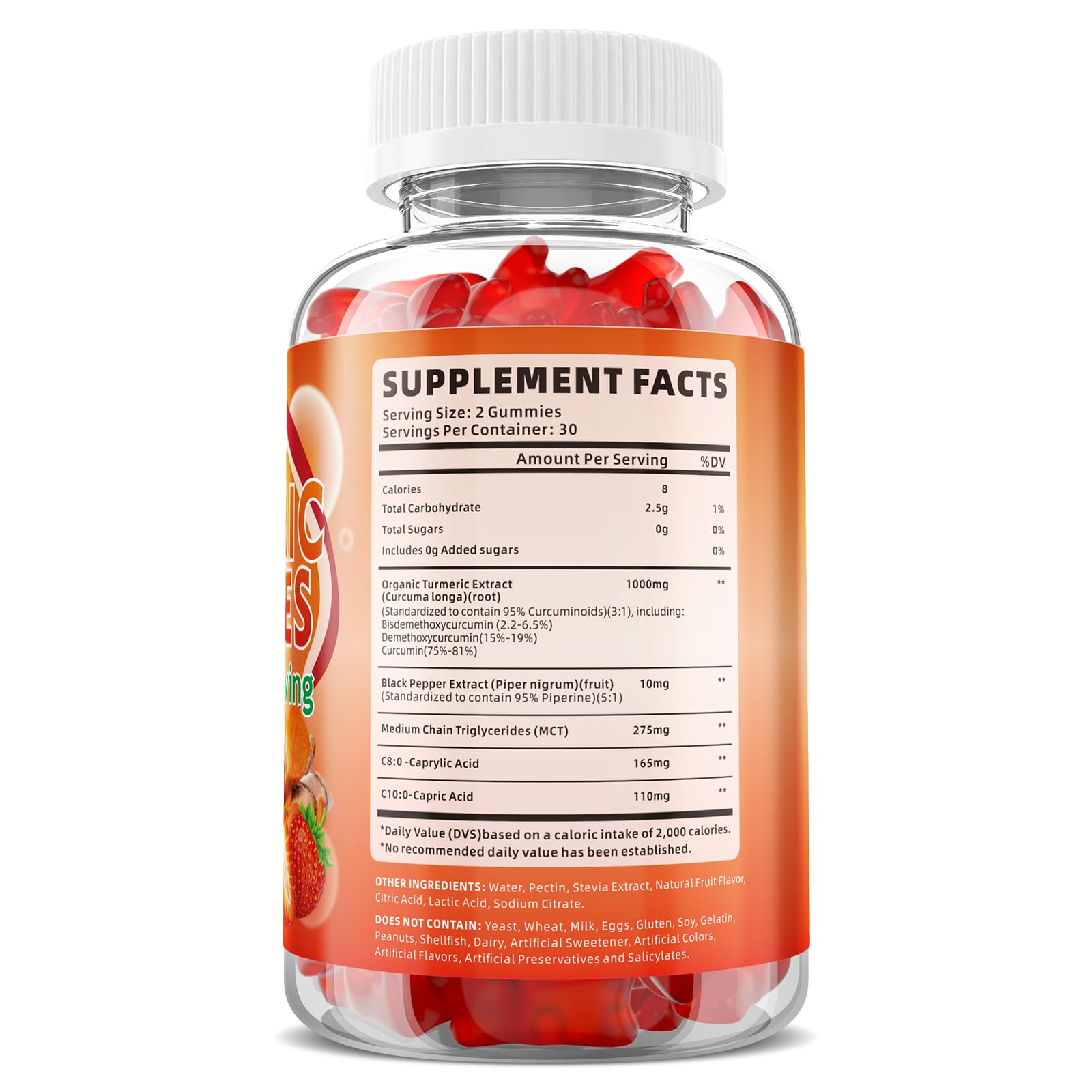 XIAAN Turmeric Gummies with turmeric extract