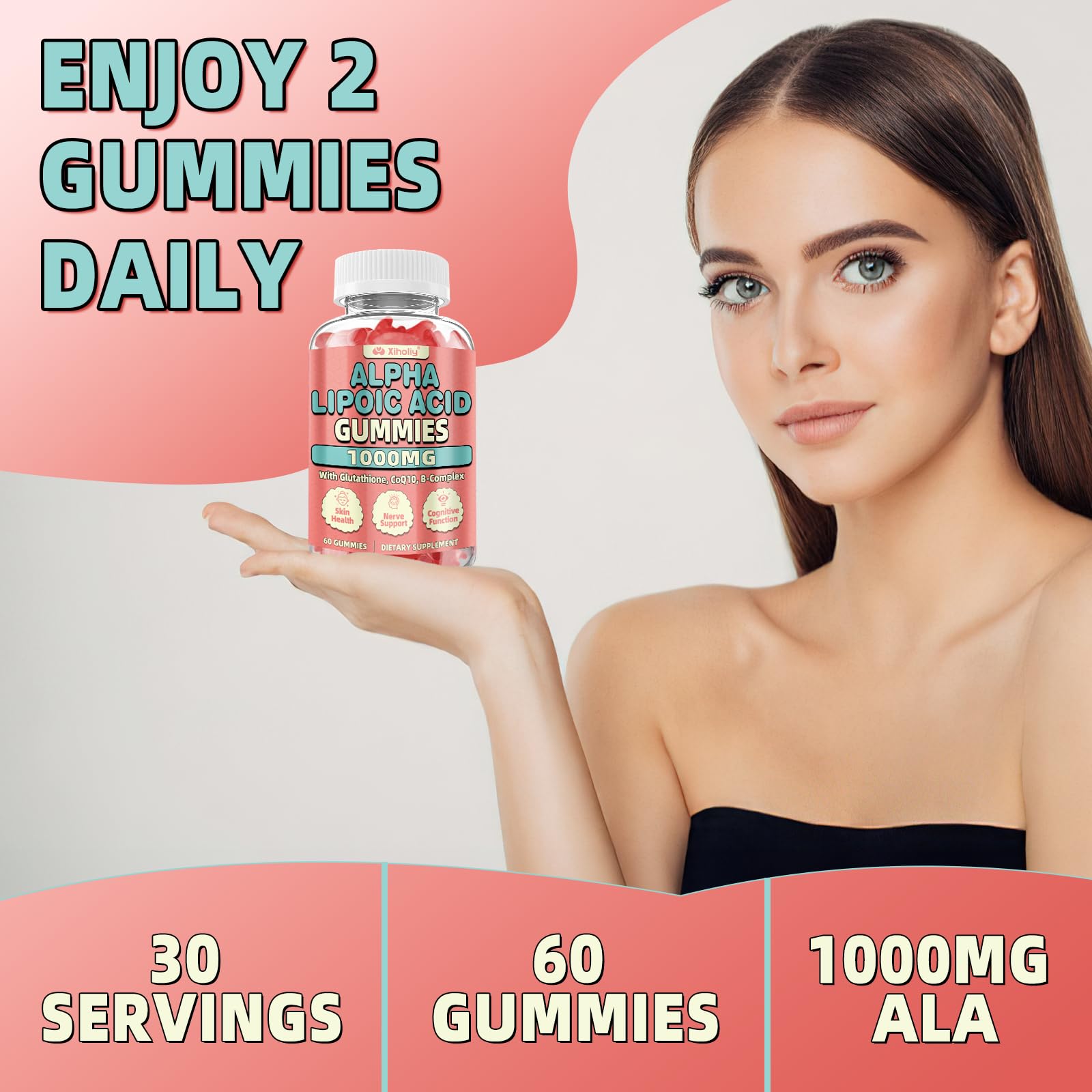 XIHOLIY Alpha Lipoic Acid Gummies ingredients list