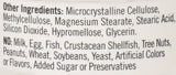 Xllent Advanced Sleep Melatonin Tablets 10mg back view