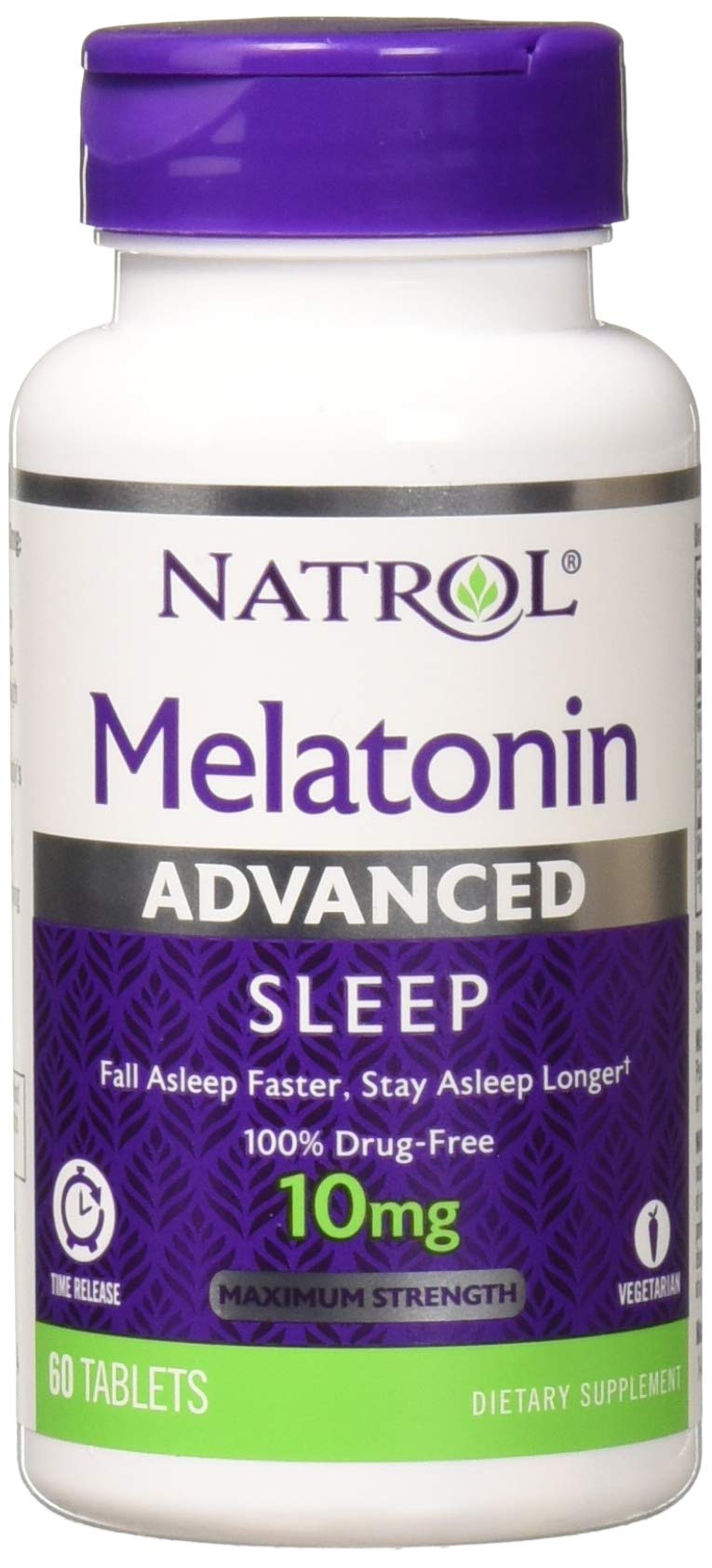 Xllent Advanced Sleep Melatonin Tablets 10mg front view