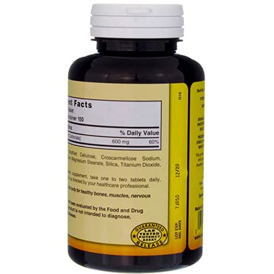 Xllent Calcium Carbonate 600mg Tablets with other supplements