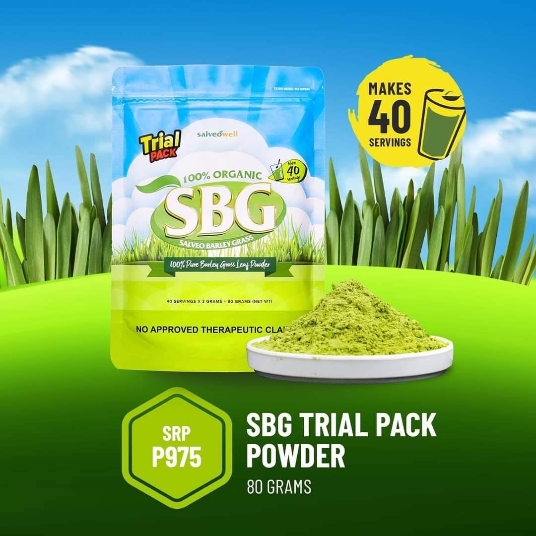 XLXZHYF Salveo Barley Grass Powder packaging back view