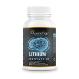XpandAge Life Sciences Lithium Orotate 10mg Magnesium Supplement front view