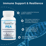 XpandAge Life Sciences supplement bottle with lifestyle background
