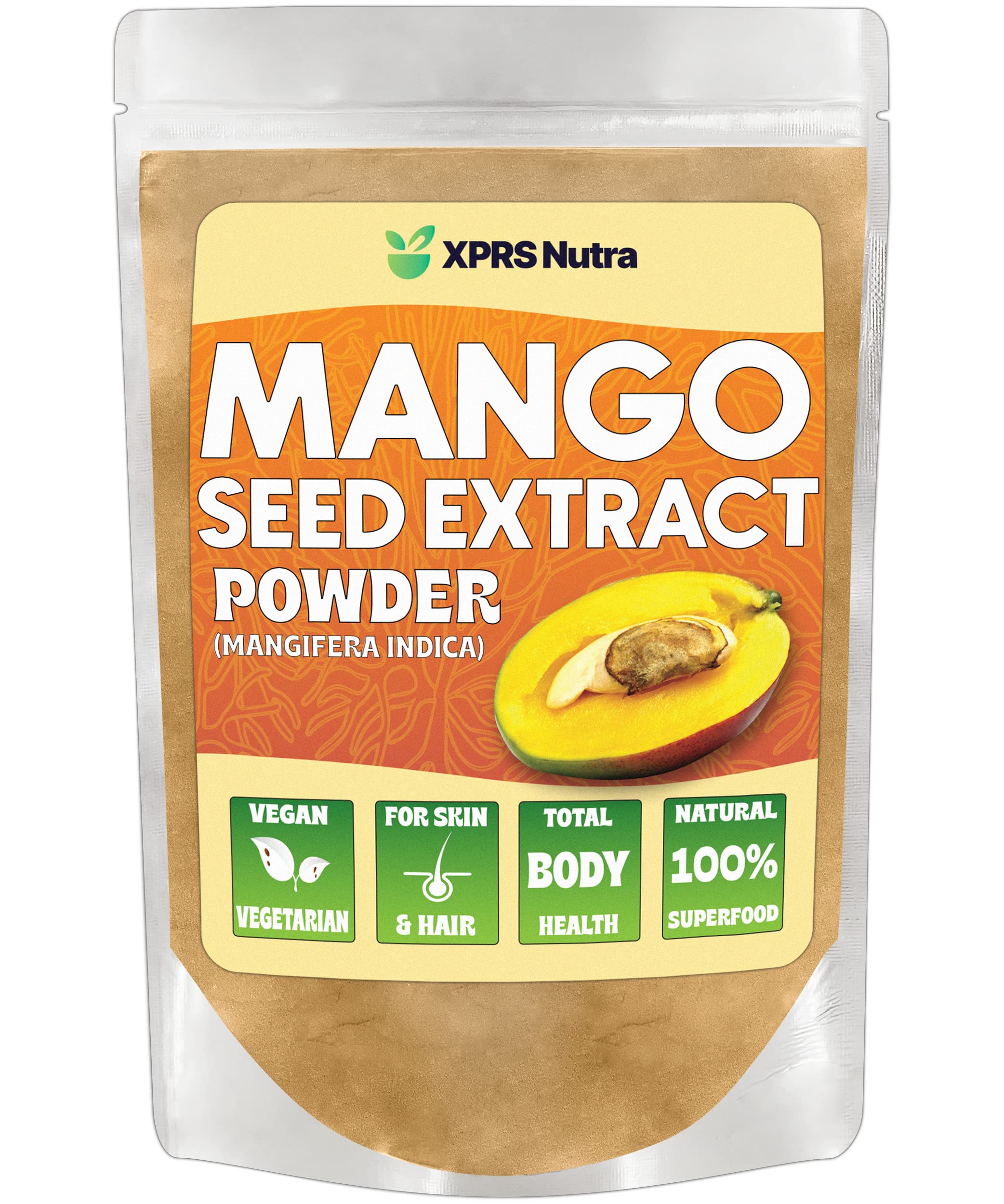XPRS Nutra African Mango Seed Extract Powder 118g front view