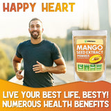 XPRS Nutra African Mango Seed Extract Powder mixed in hot water
