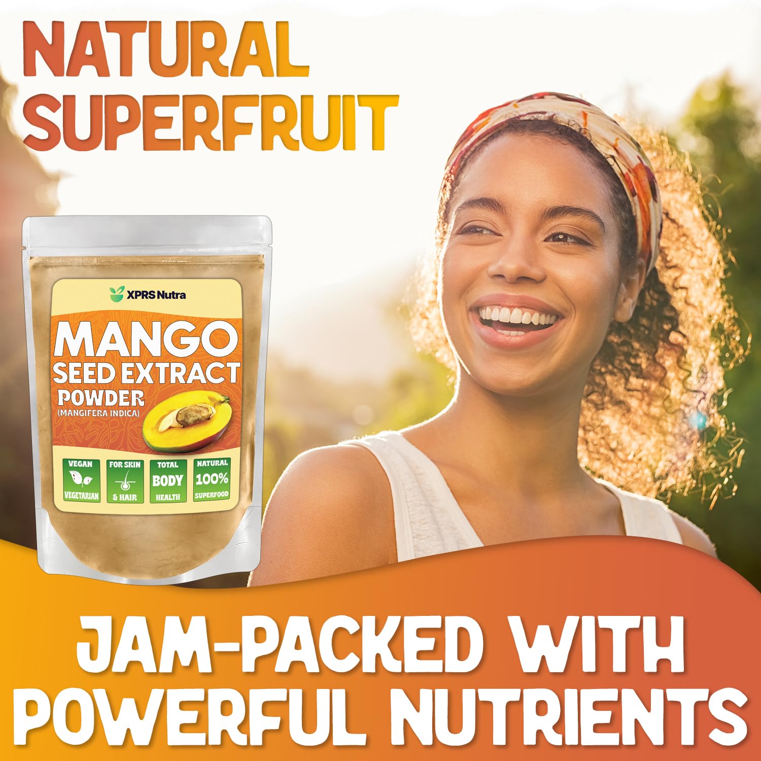XPRS Nutra African Mango Seed Extract Powder packaging