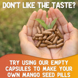 XPRS Nutra African Mango Seed Extract Powder with fresh mango