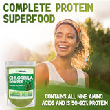 XPRS Nutra Chlorella Powder 113g back view showing nutritional information