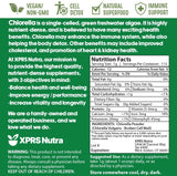 XPRS Nutra Chlorella Powder 113g displayed with other herbal supplements