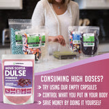 XPRS Nutra Dulse Powder displayed with fresh vegetables