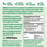 XPRS Nutra Microcrystalline Cellulose Powder close-up of texture