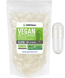 XPRS Nutra Size 0 Empty Vegetarian Capsules front view