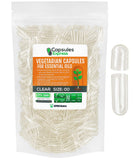 XPRS Nutra Size 00 Empty Vegetarian Capsules front view