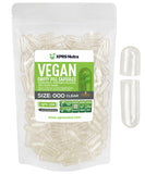 XPRS Nutra Size 000 empty vegetarian capsules front view