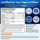 Xsvseie Fish Oil Omega-3 Supplement packaging details