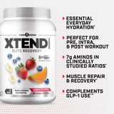 Xtend BCAA Powder 1125g in a gym setting