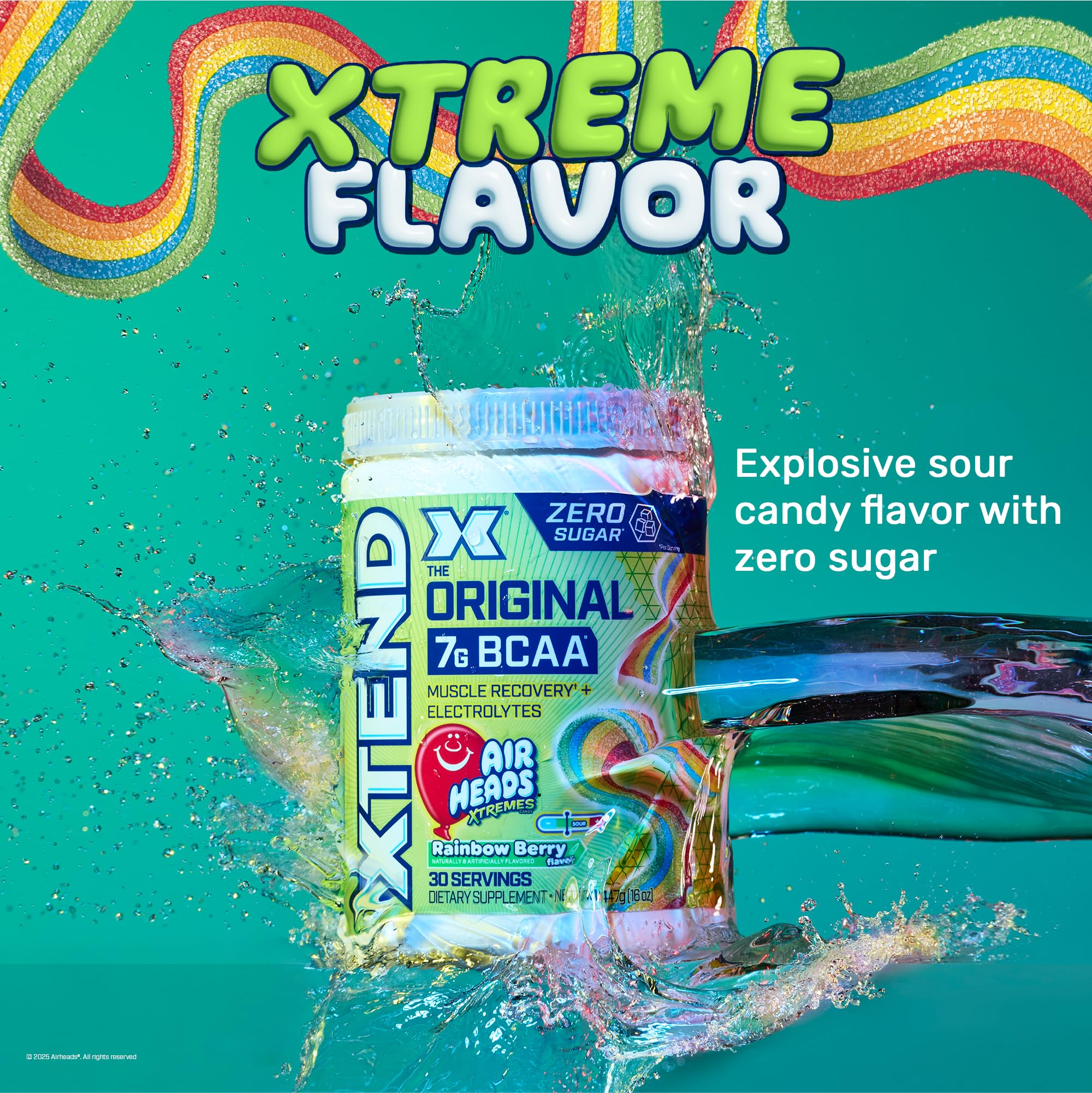 Xtend BCAA Powder 374g with shaker bottle