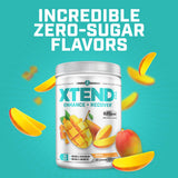 Xtend Essential Amino Acids Powder 328g in a shaker
