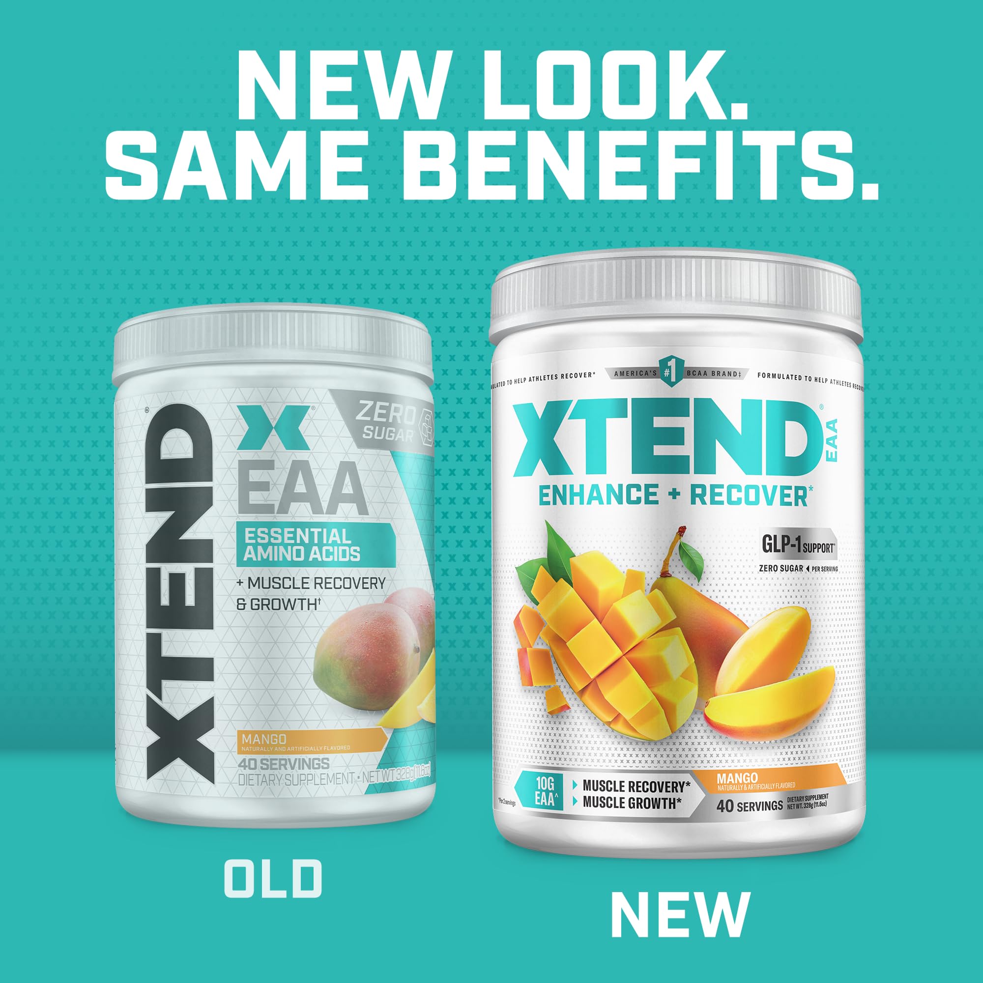 Xtend Essential Amino Acids Powder 328g with scoop