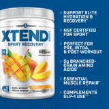 Xtend Sport BCAAs 283g scoop with powder