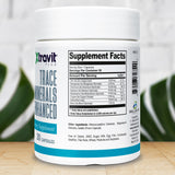 Xtravit Trace Minerals Supplement 60 Capsules side view