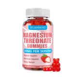 xuanhoo Magnesium Gummies 500mg strawberry flavour front view