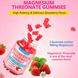 xuanhoo Magnesium Gummies 500mg strawberry flavour ingredients list