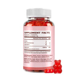 xuanhoo Magnesium Gummies 500mg strawberry flavour on a table