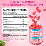 xuanhoo Magnesium Gummies 500mg strawberry flavour packaging