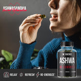 Xwerks Ashwagandha Gummies with a hand holding one gummy