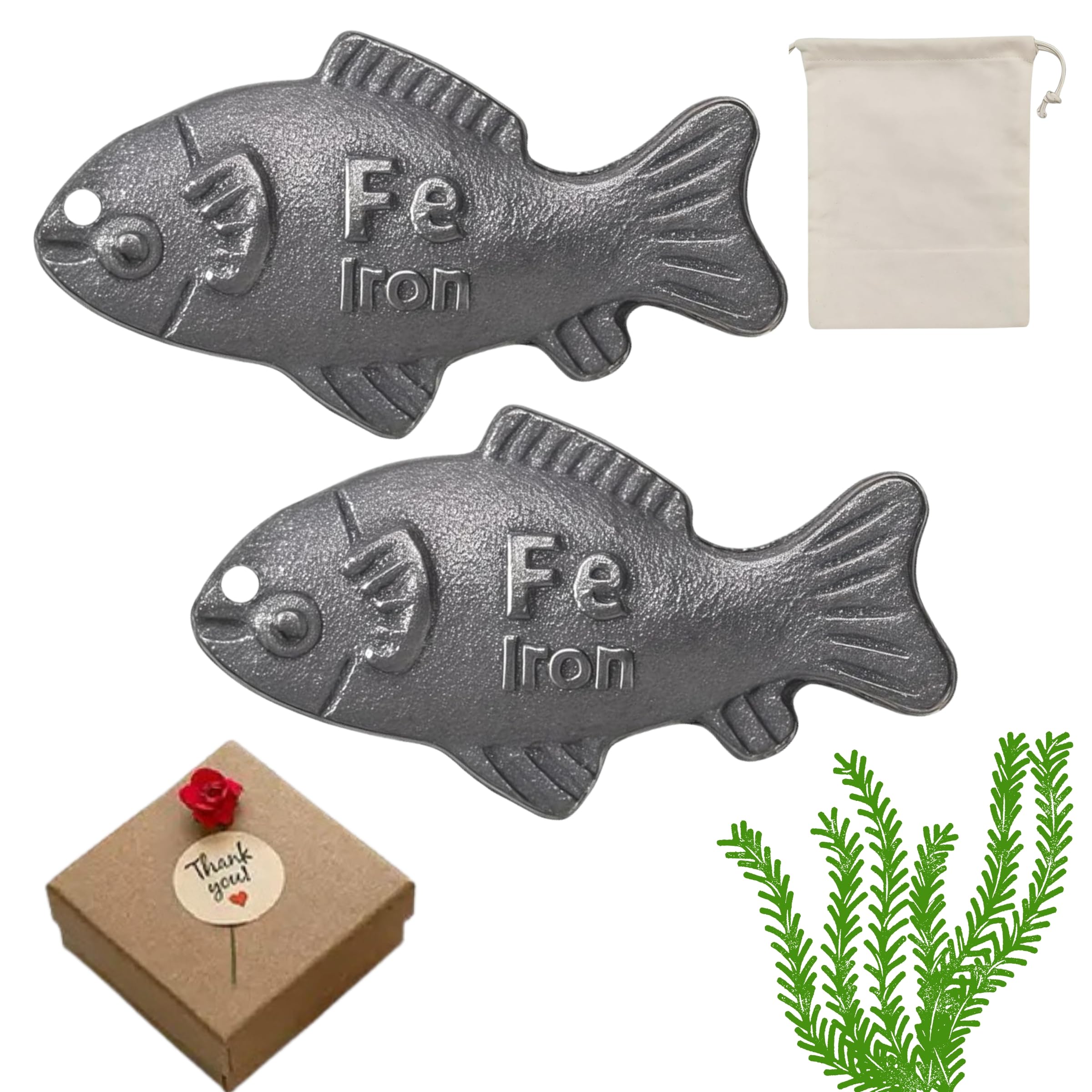 XYFSZDQJZHG Iron Fish Cooking Tool front view