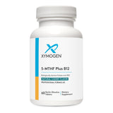 XYMOGEN 5-MTHF Plus B12 cherry flavour quick-dissolve tablet front view