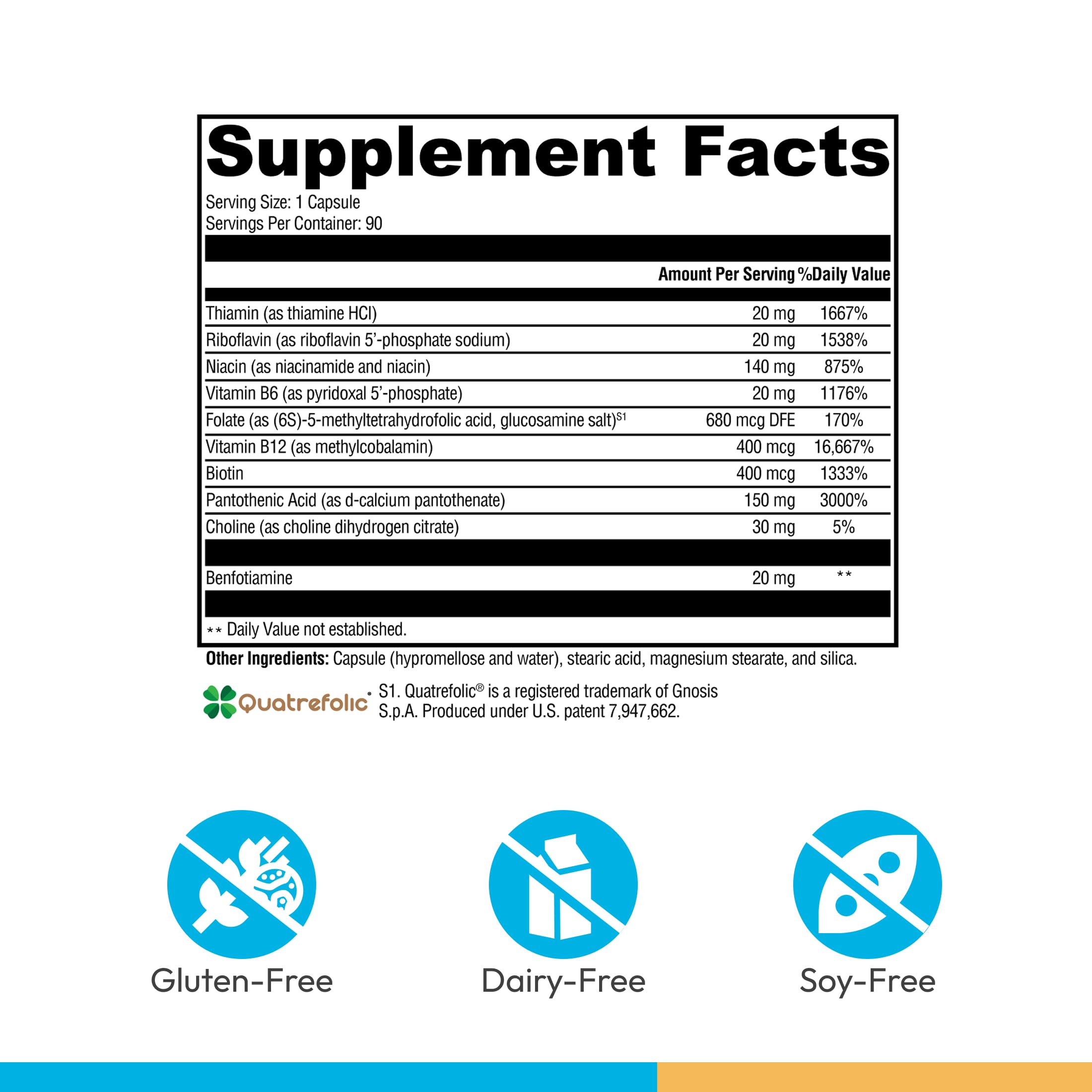 XYMOGEN B Activ B-Complex Supplement side view