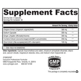 XYMOGEN Candicidal Oregano Supplement 68g back view