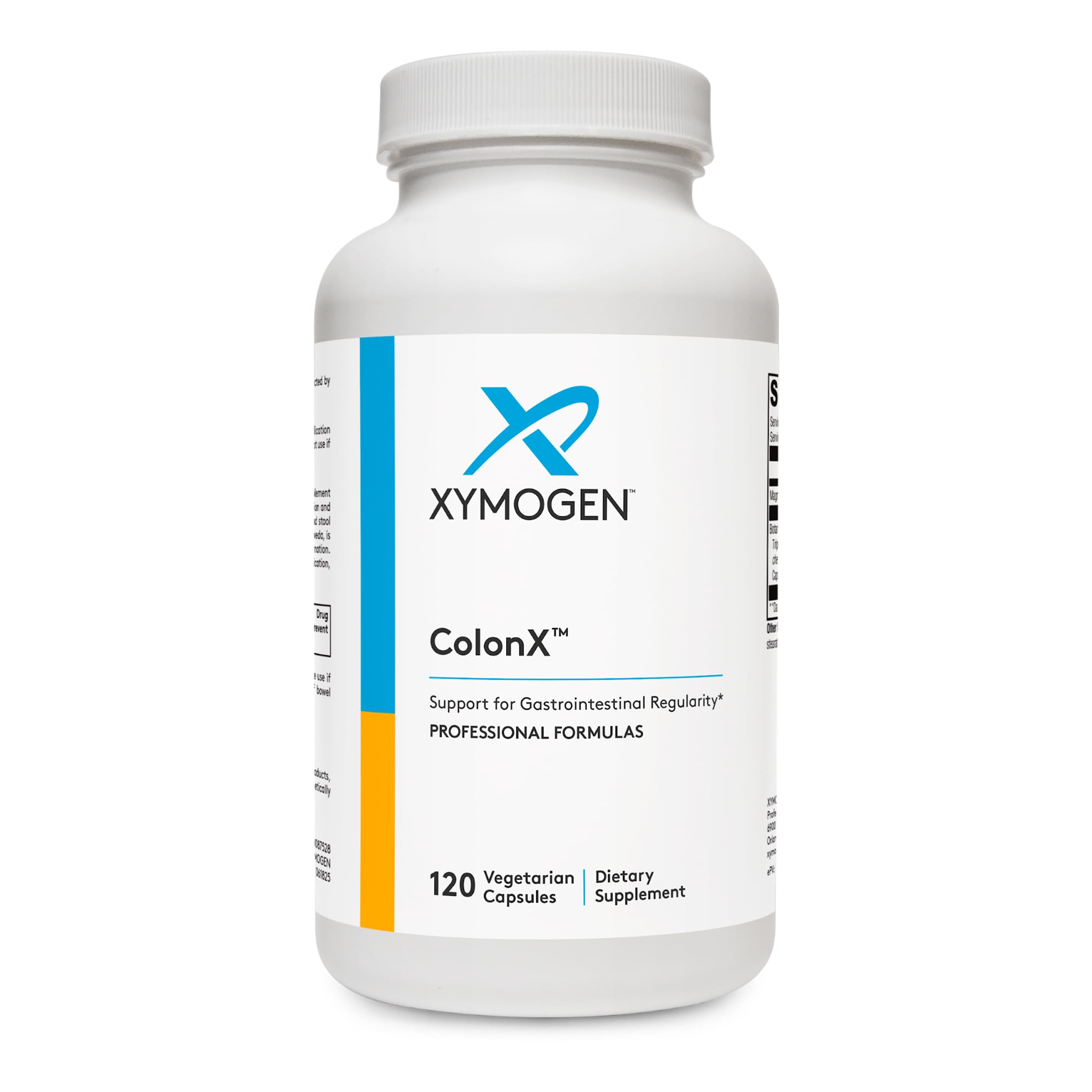 XYMOGEN ColonX Triphala daily Support Capsules front view