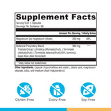 XYMOGEN ColonX Triphala daily Support Capsules side view