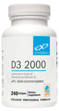 XYMOGEN D3 2000 softgels front view with packaging