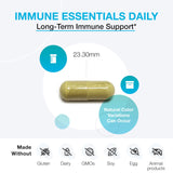 XYMOGEN daily wellness Essentials Daily Vitamin C & Zinc supplement capsule