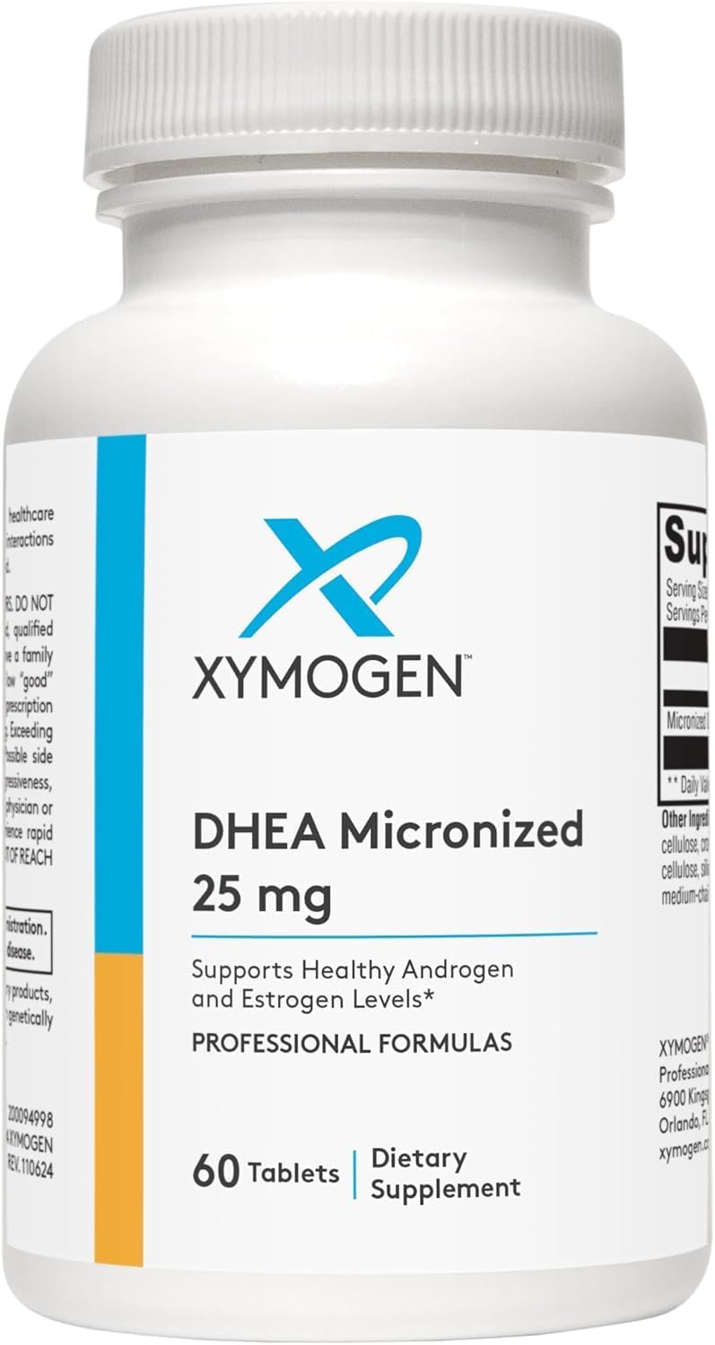 XYMOGEN DHEA Micronized Daily Support Tablets packaging