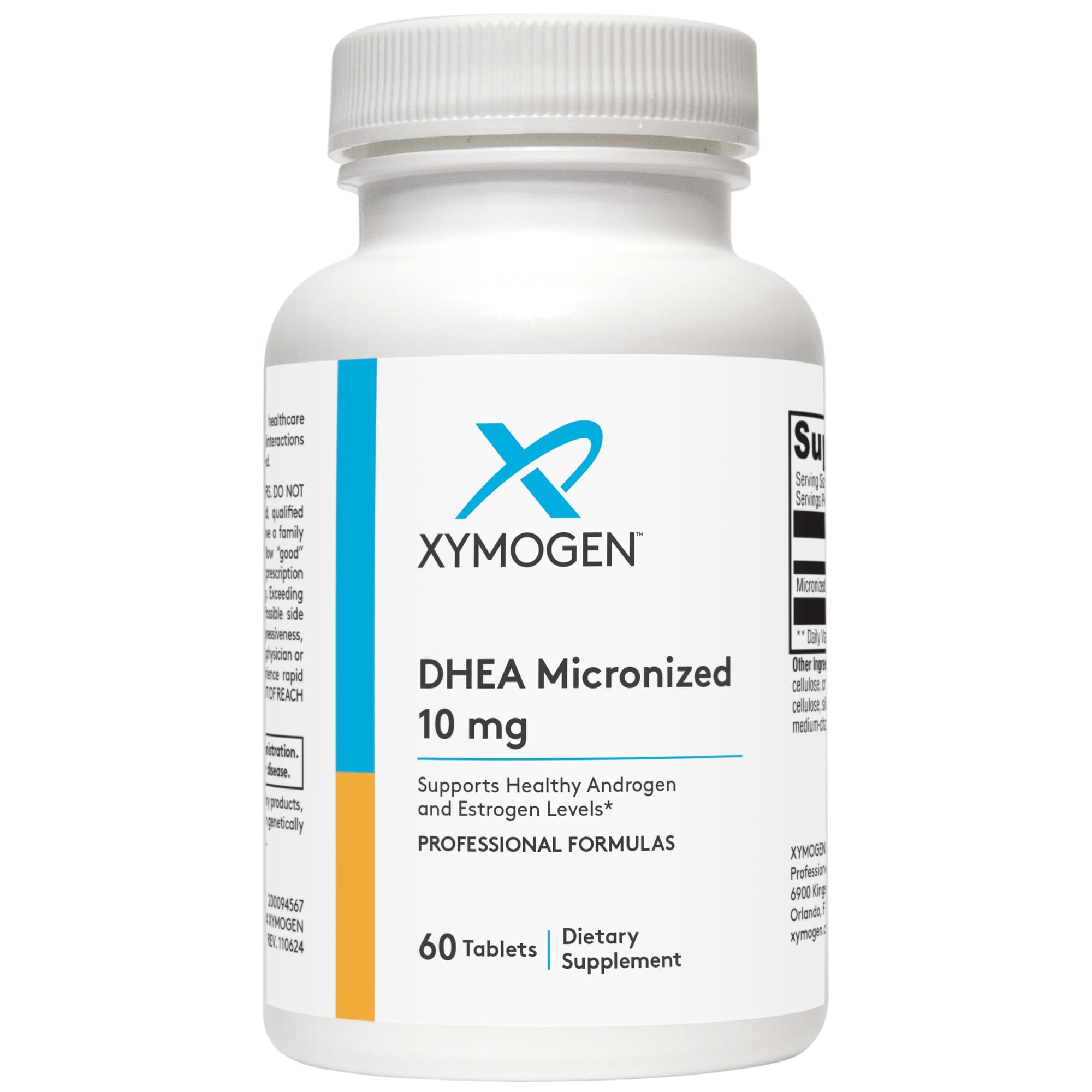 XYMOGEN DHEA Micronized Support 41g tablet packaging