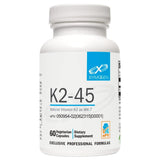 XYMOGEN K2-45 Vitamin K supplement bottle front view