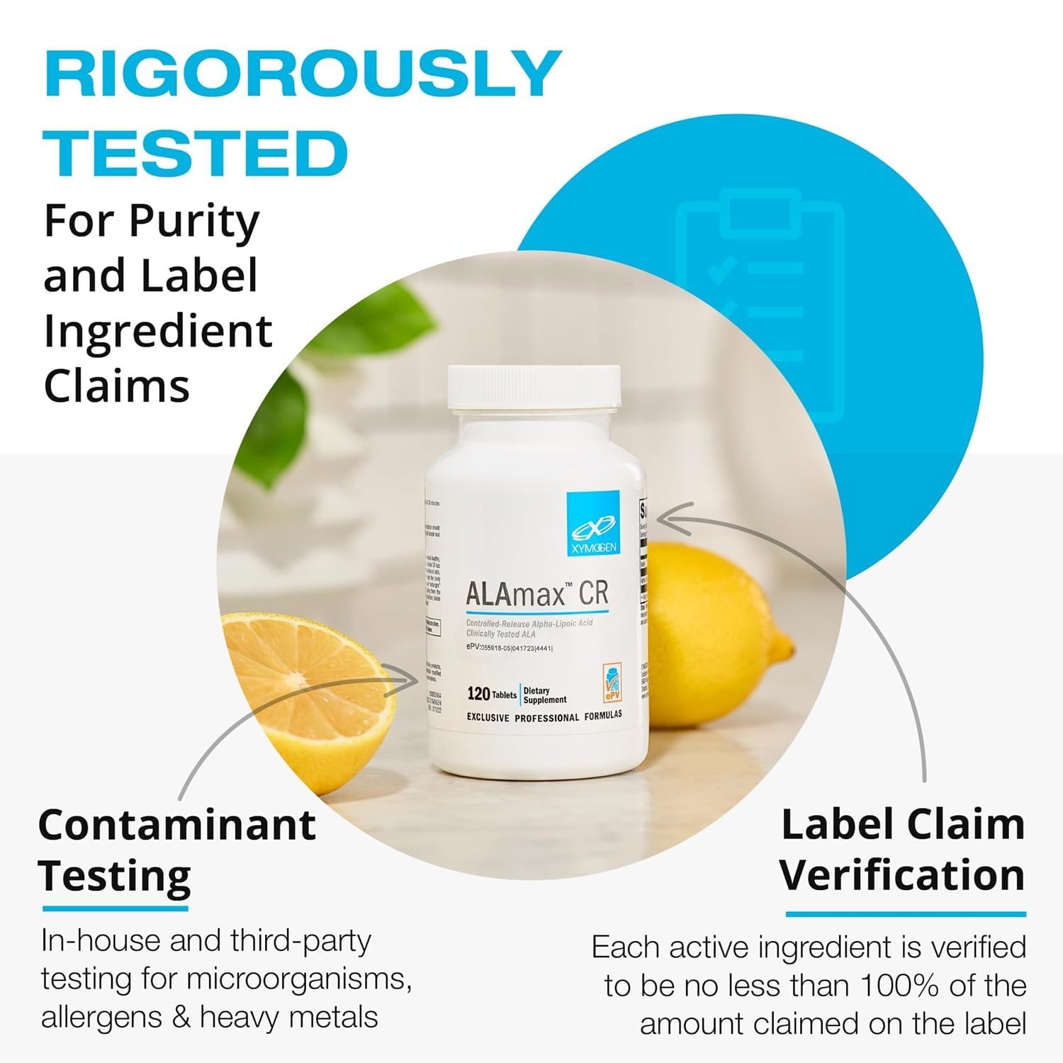 XYMOGEN K2-45 Vitamin K supplement ingredients list