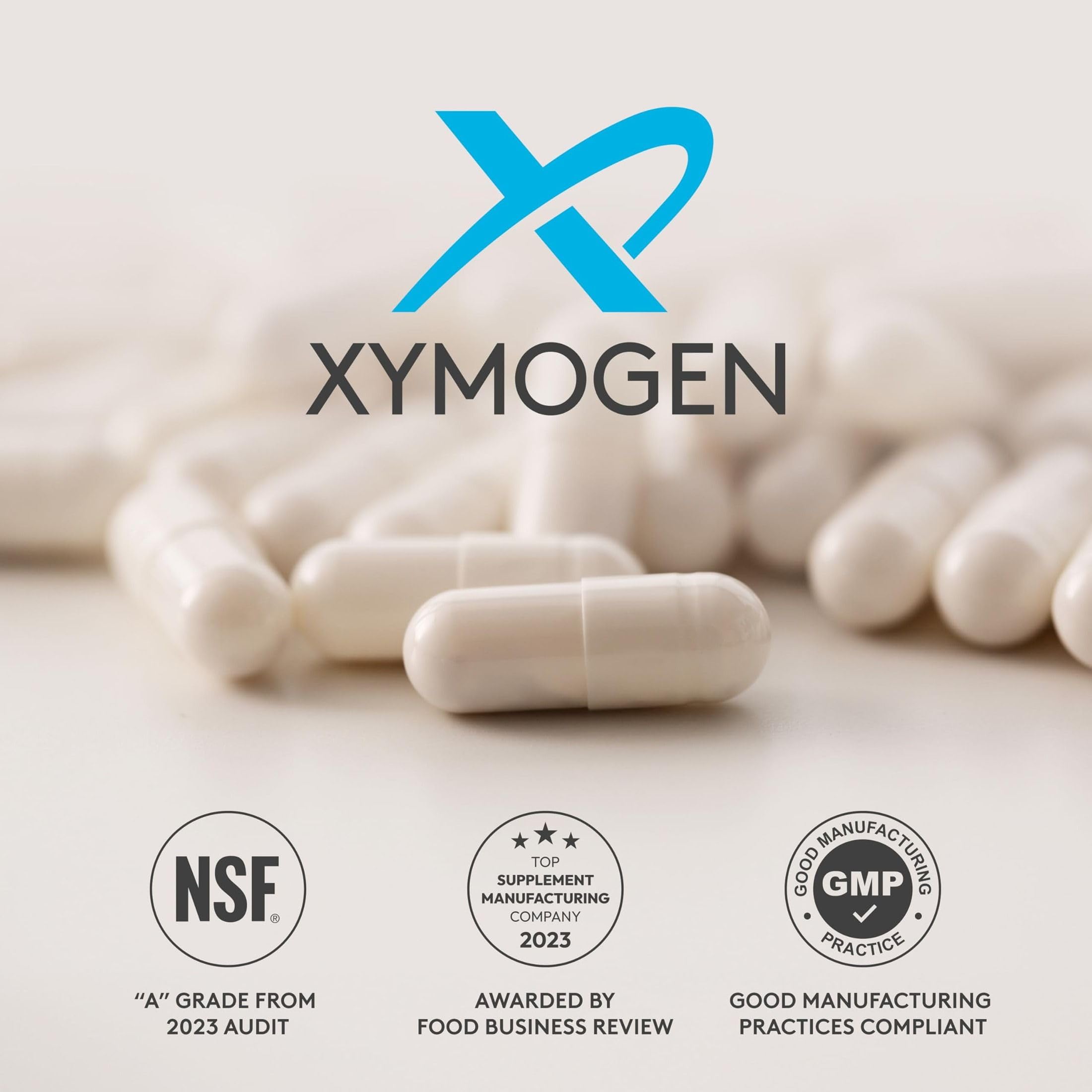 XYMOGEN K2-D3 Max side view of bottle