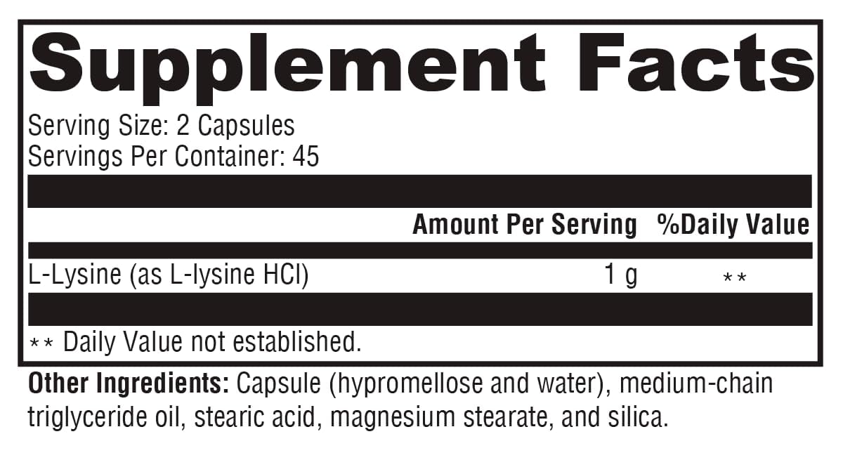 XYMOGEN L-Lysine product with lifestyle background