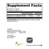 XYMOGEN Magnesium Citrate 159g side view